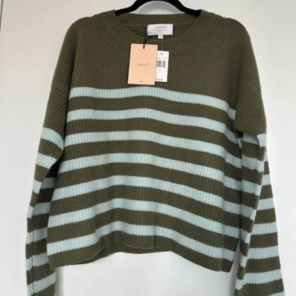 La Ligne Mini Striped Toujours Sweater, size L - Picture 2 of 4